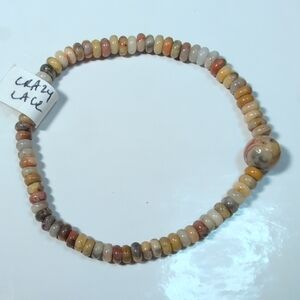Crazy Lace Agate Stretch Bracelets